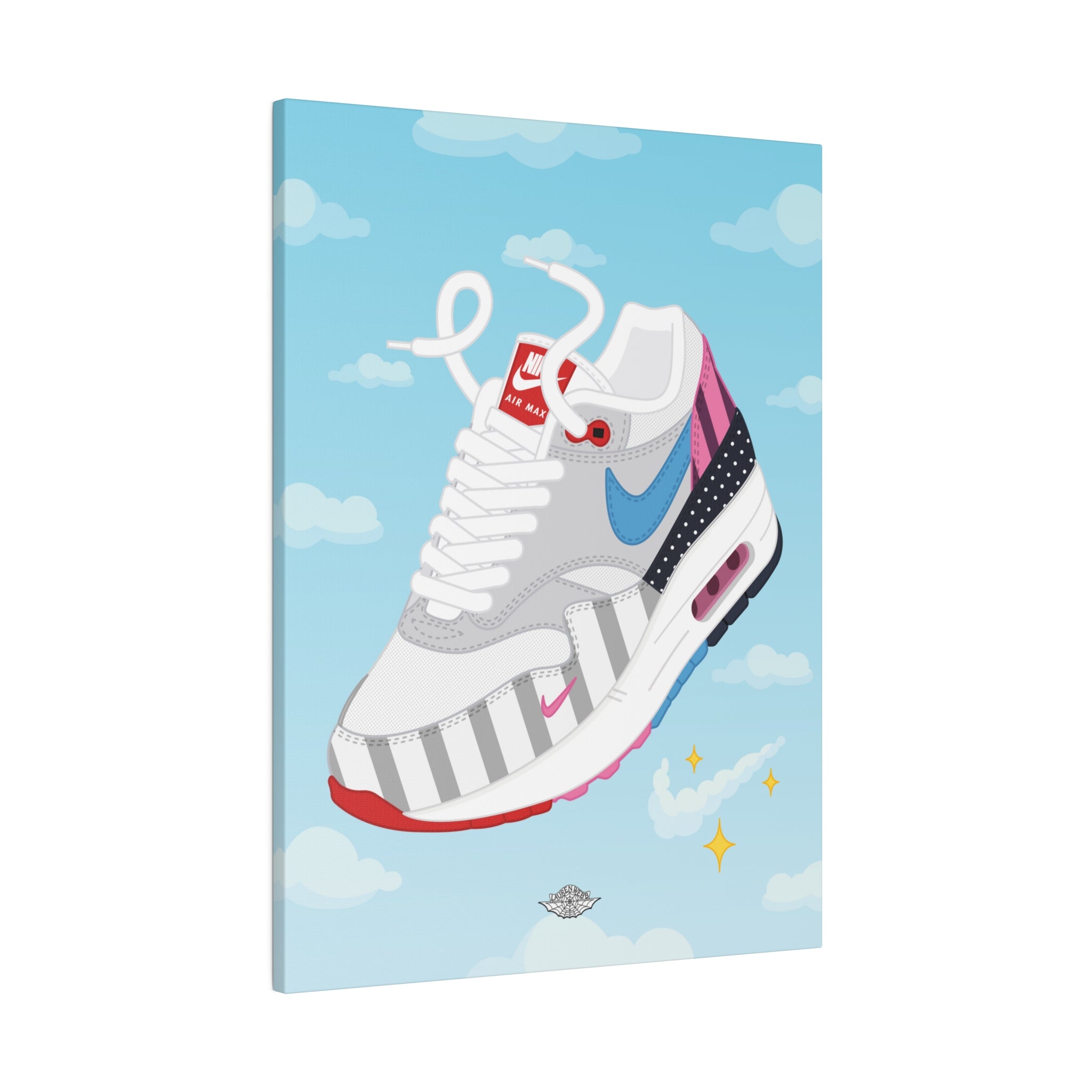 Parra x Air Max 1 Canvas Print