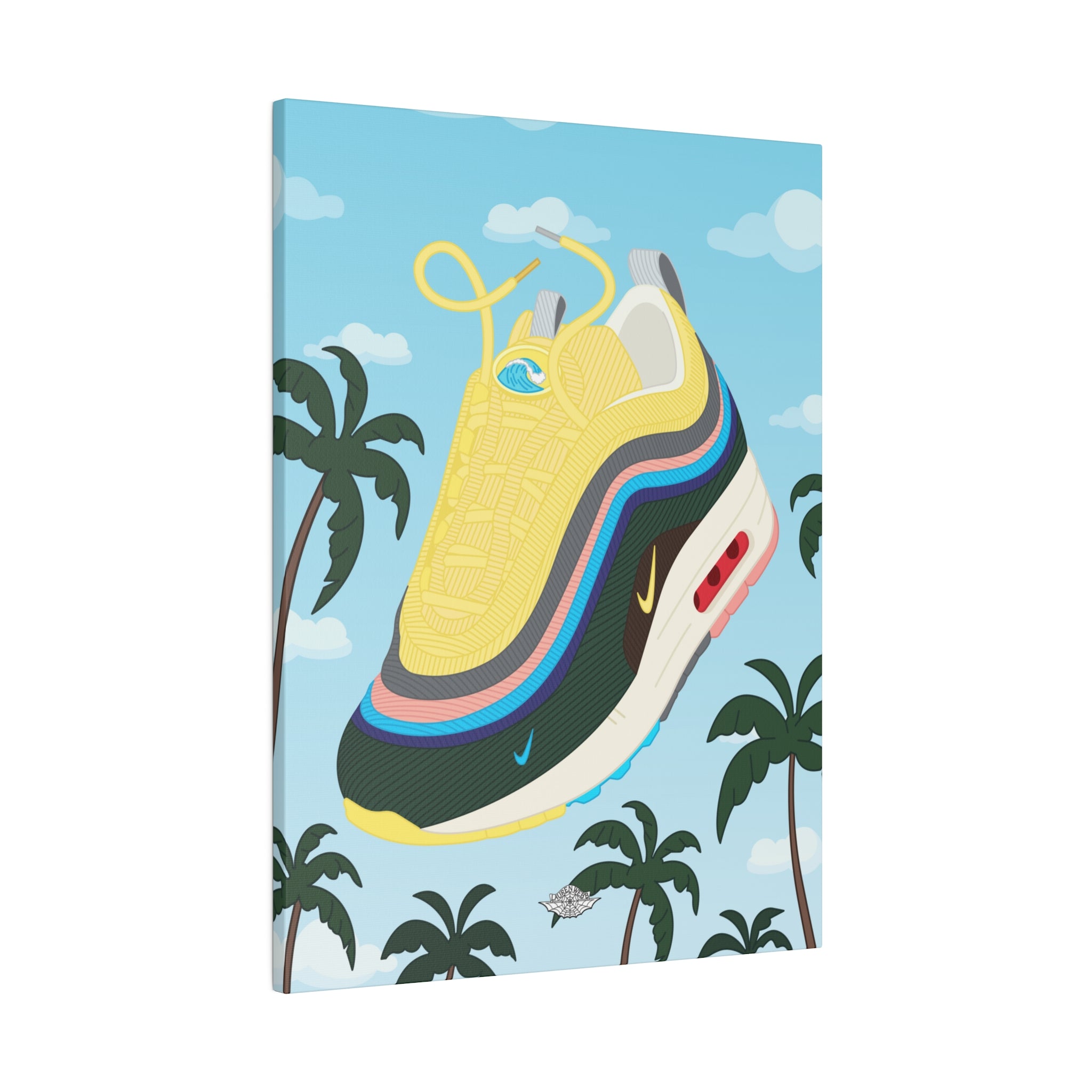 Wotherspoon x Nike Air Max 97/1 Canvas Print