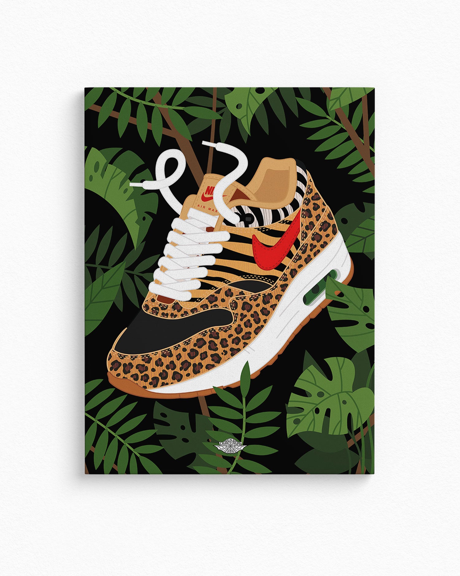 Atmos x Air Max 1 'Animal Pack 2.0' Canvas Print