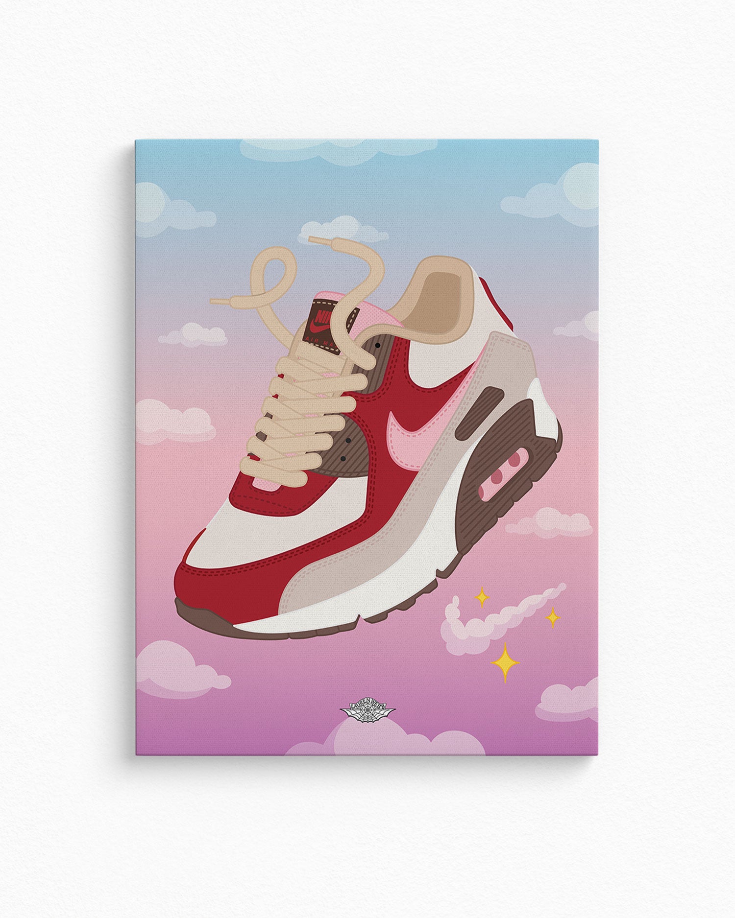 Air Max 90 'Bacon' Canvas Print