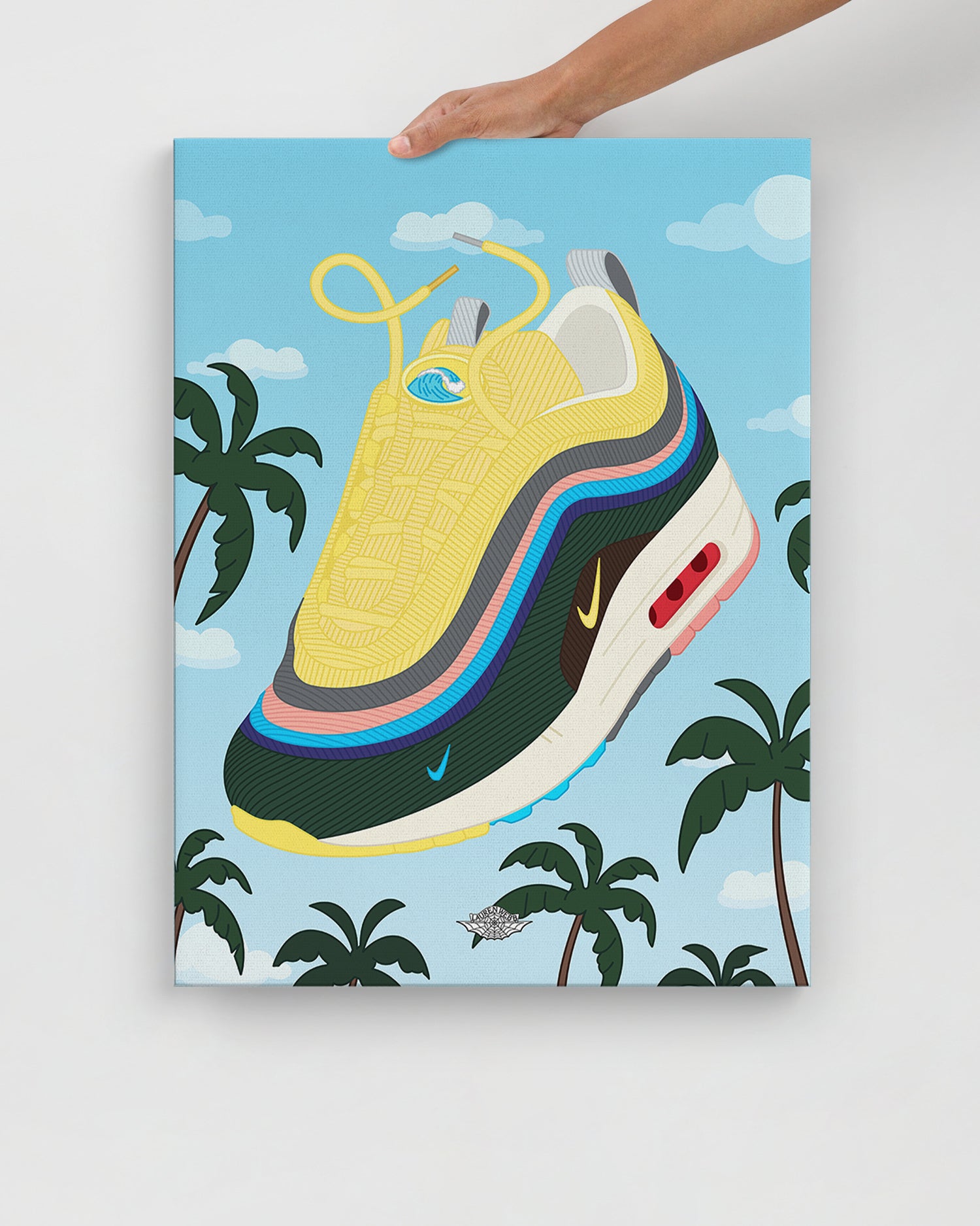 Wotherspoon x Nike Air Max 97/1 Canvas Print