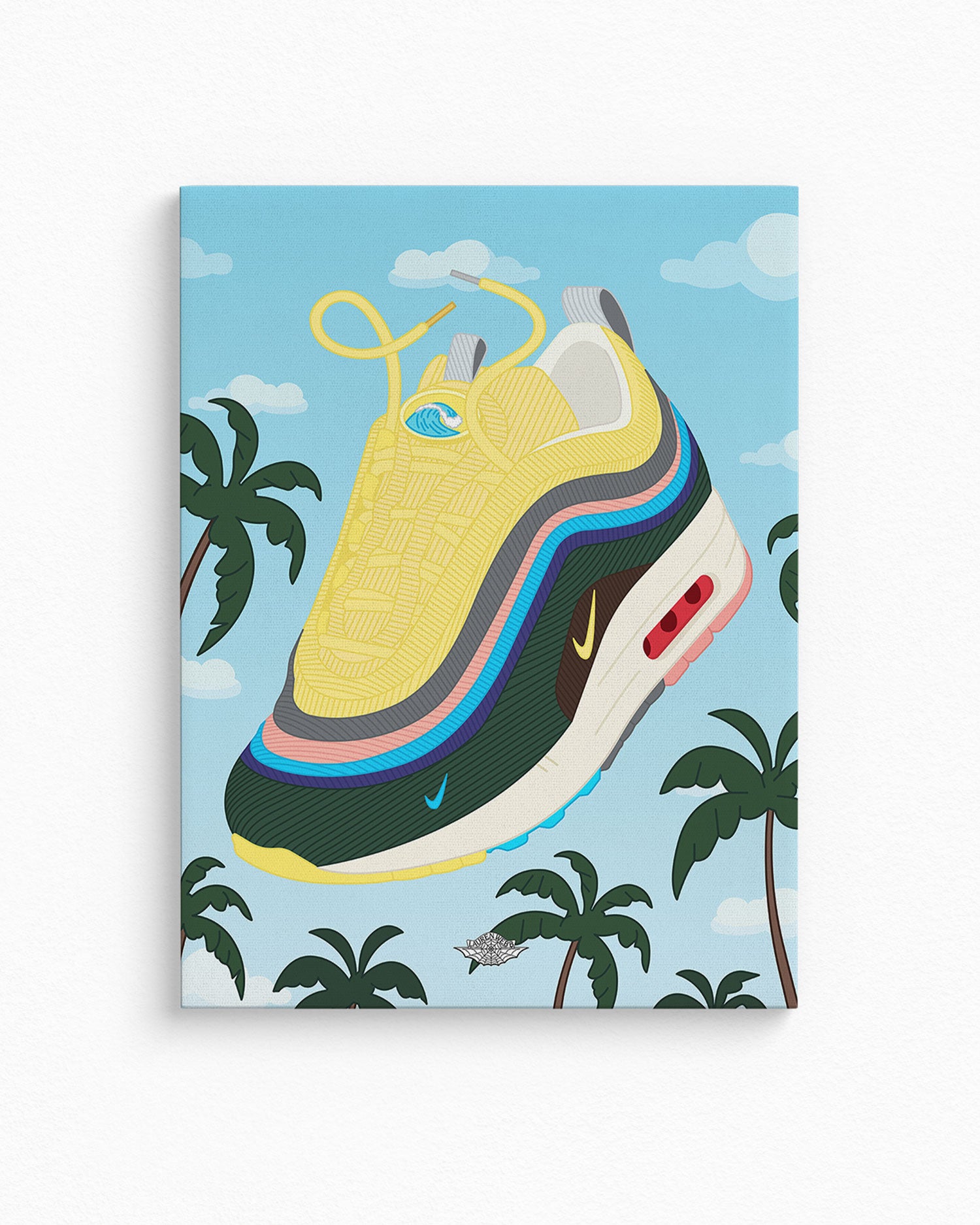 Wotherspoon x Nike Air Max 97/1 Canvas Print