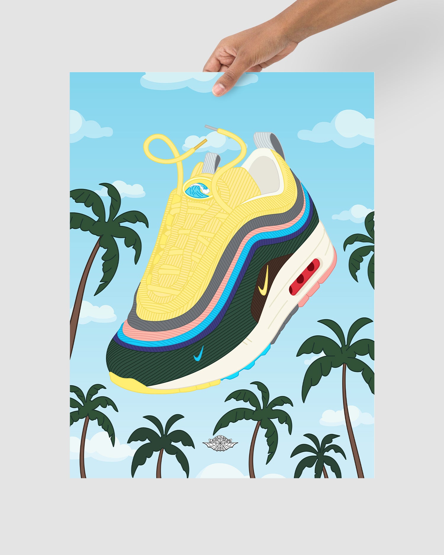 Wotherspoon x Air Max 97/1 Art Print