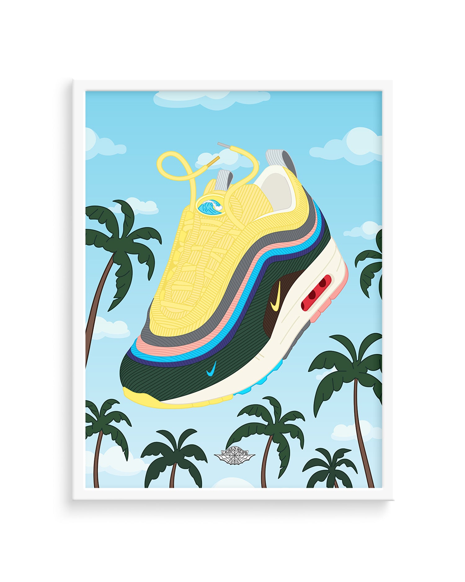 Wotherspoon x Air Max 97/1 Art Print