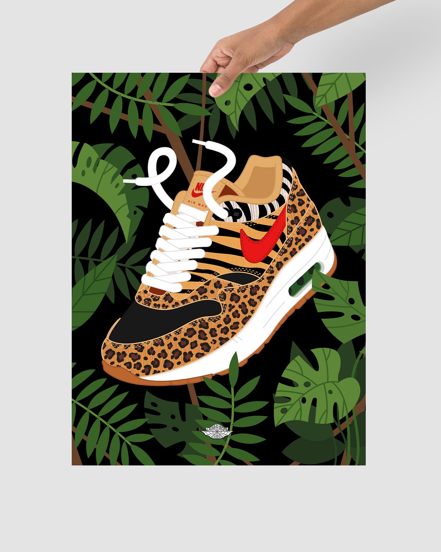 Atmos x Air Max 1 'Animal 2.0' Art Print