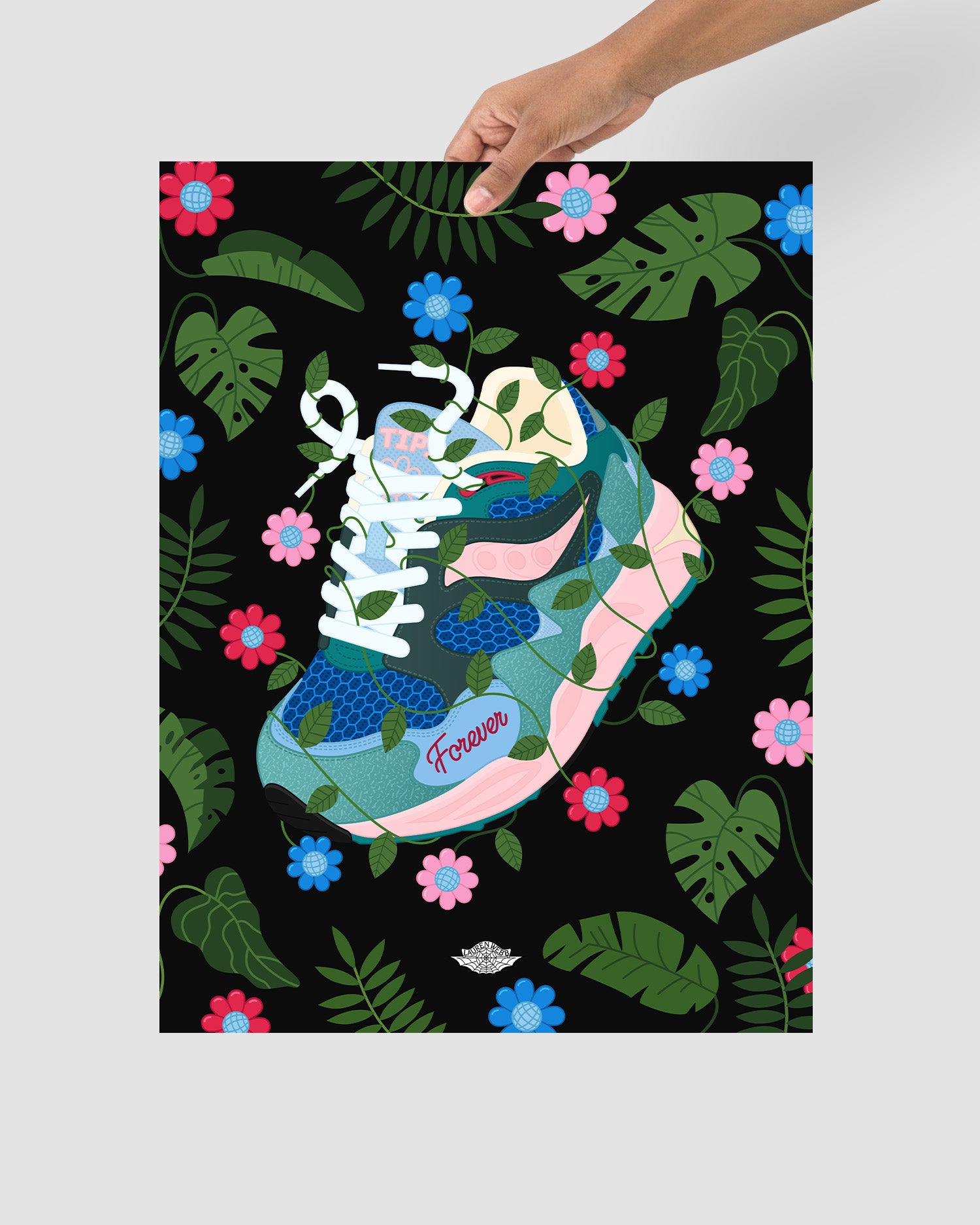 Jae Tips x Saucony 'Wear to a Date' Art Print