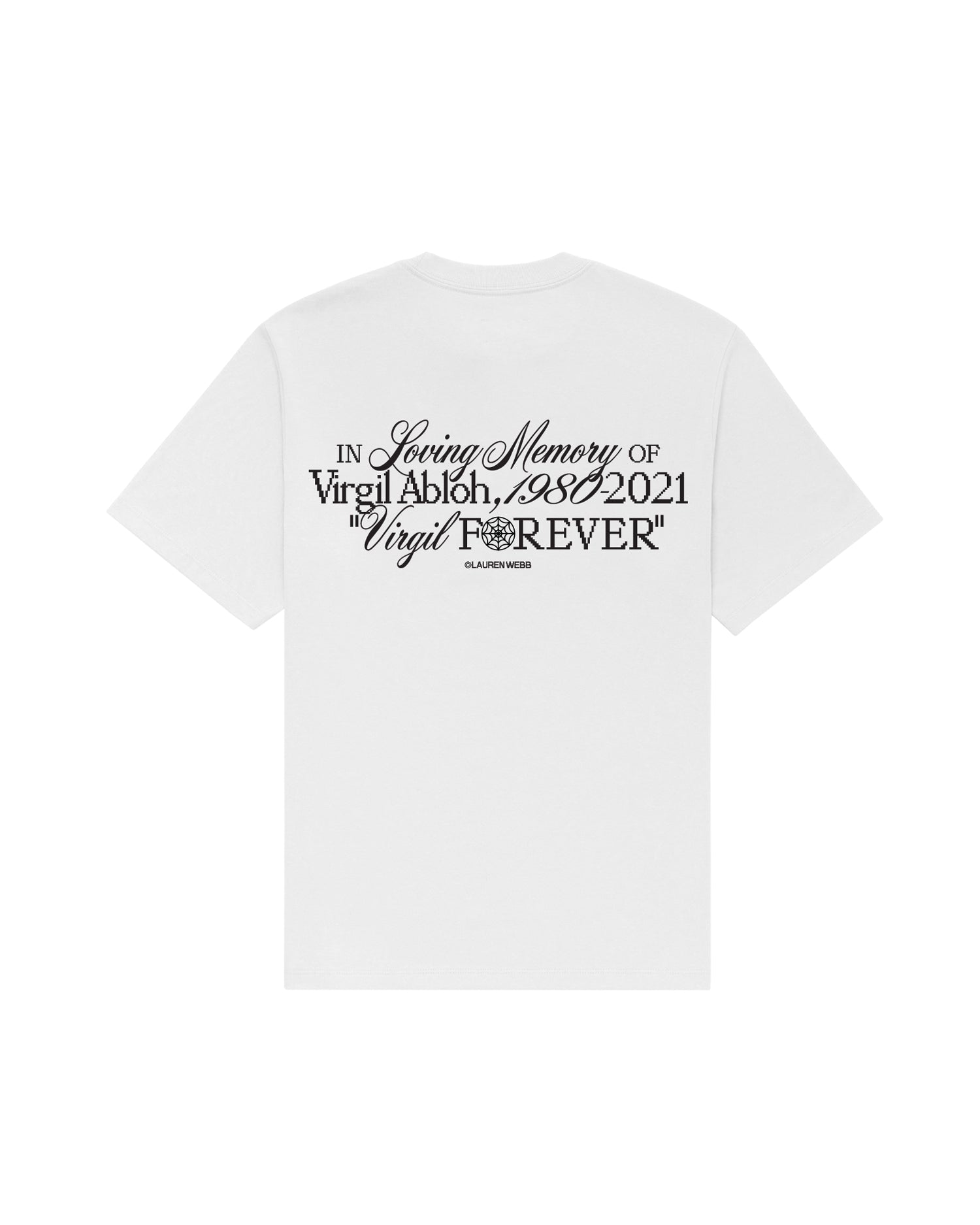 "VIRGIL FOREVER" White Tee