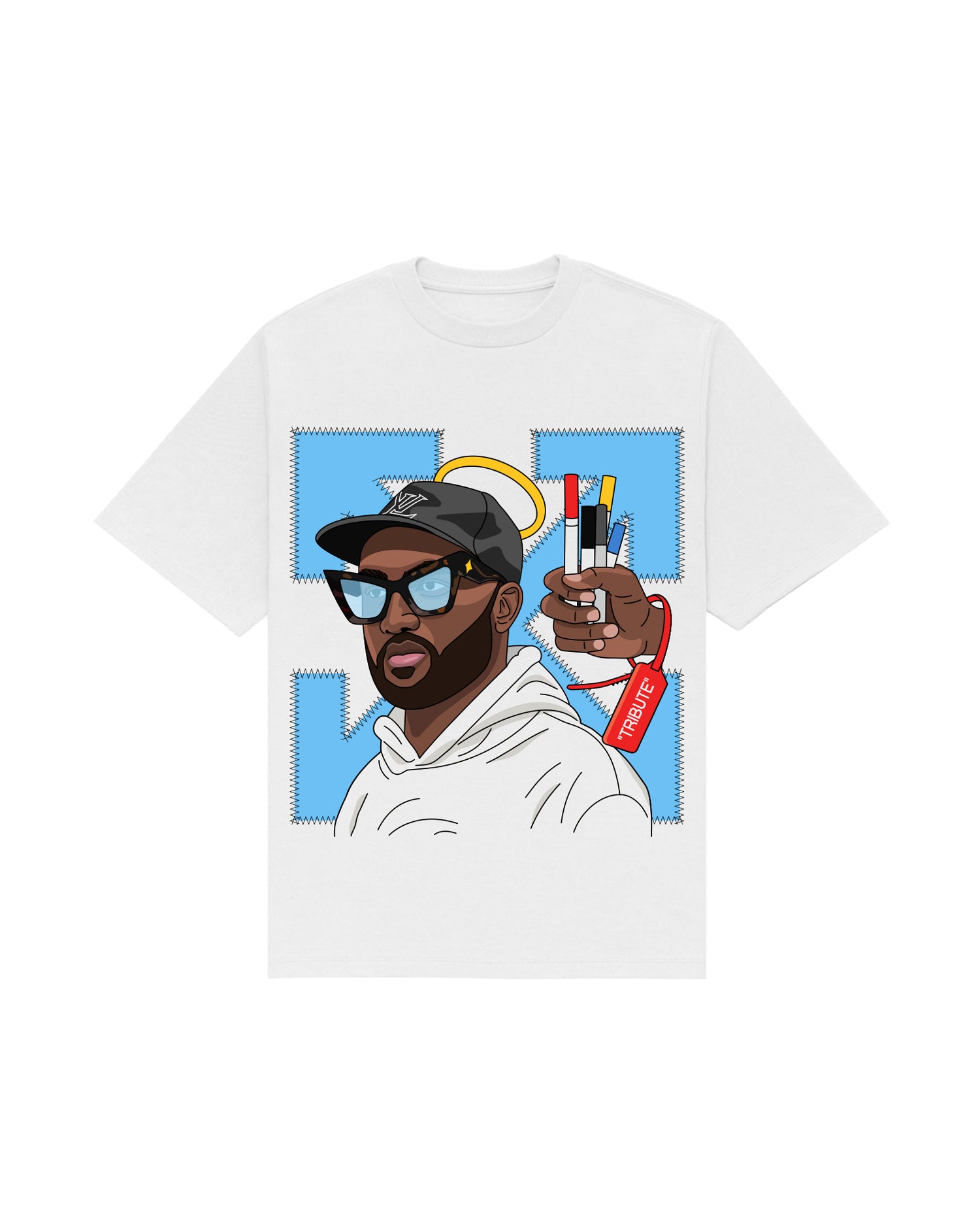 "VIRGIL FOREVER" White Tee