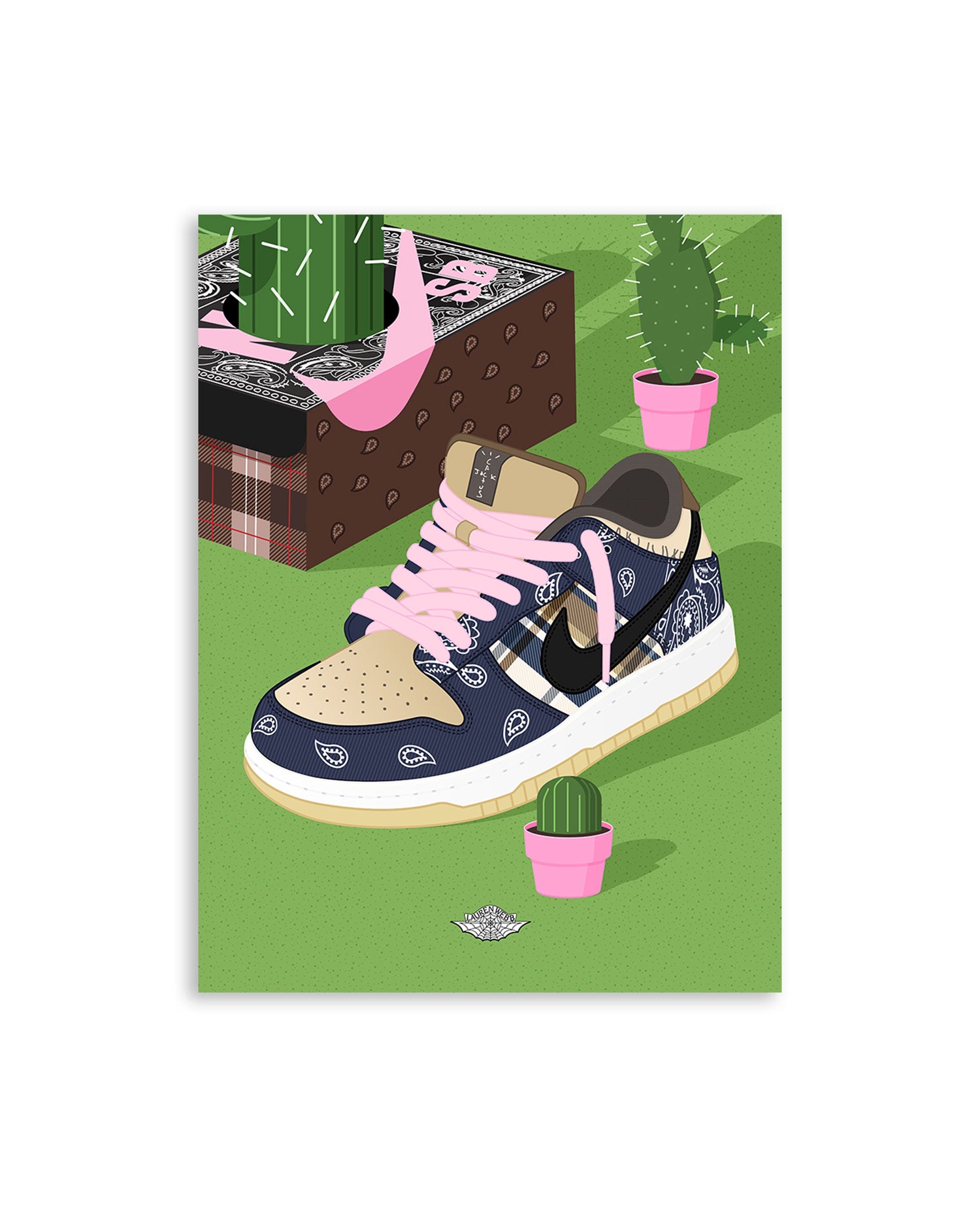 Cactus Jack x Nike SB Print