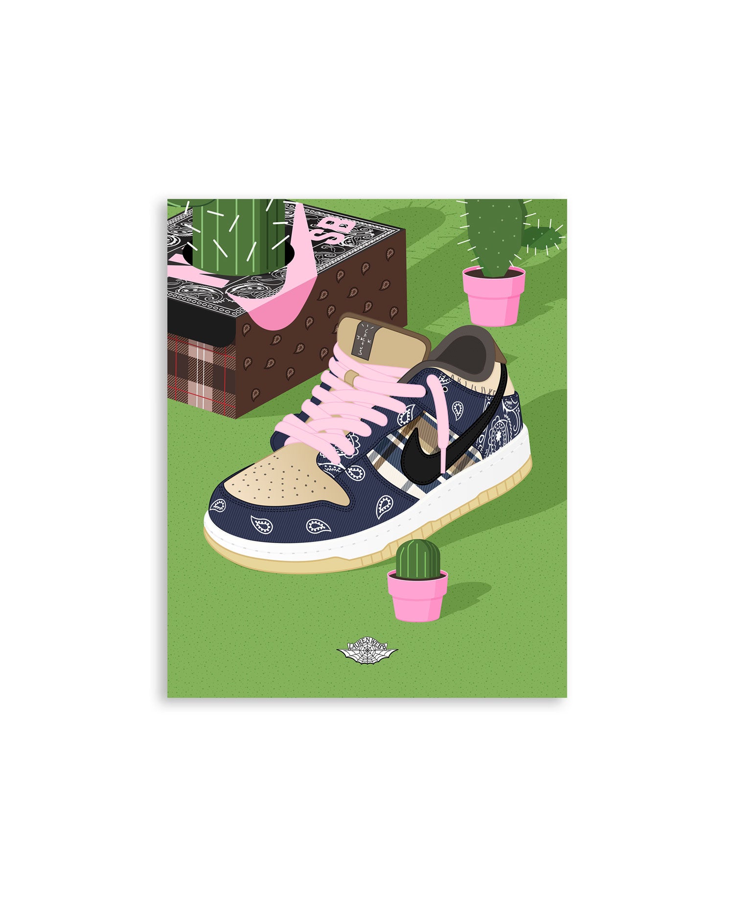 Cactus Jack x Nike SB Print
