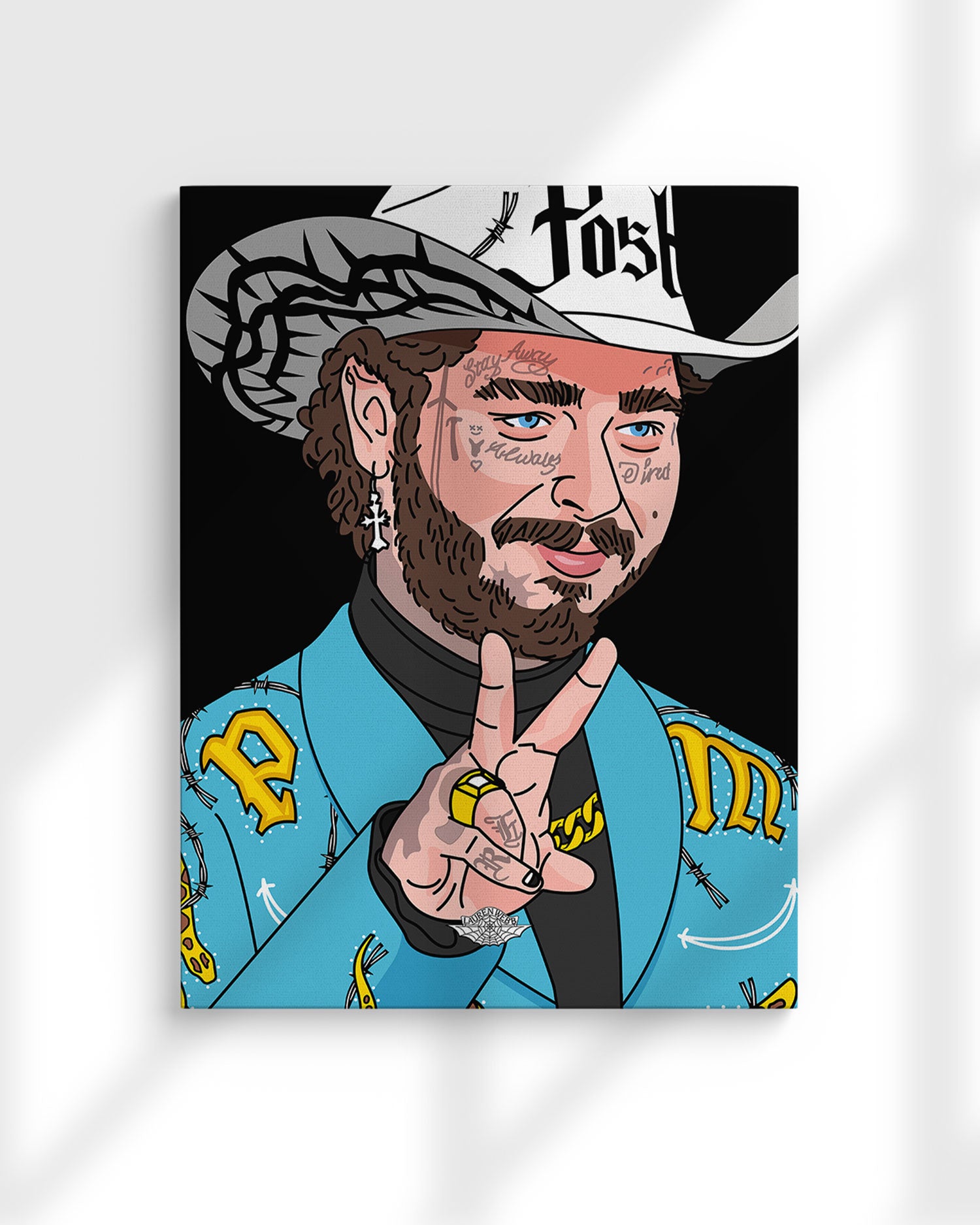 Post Malone Canvas Print