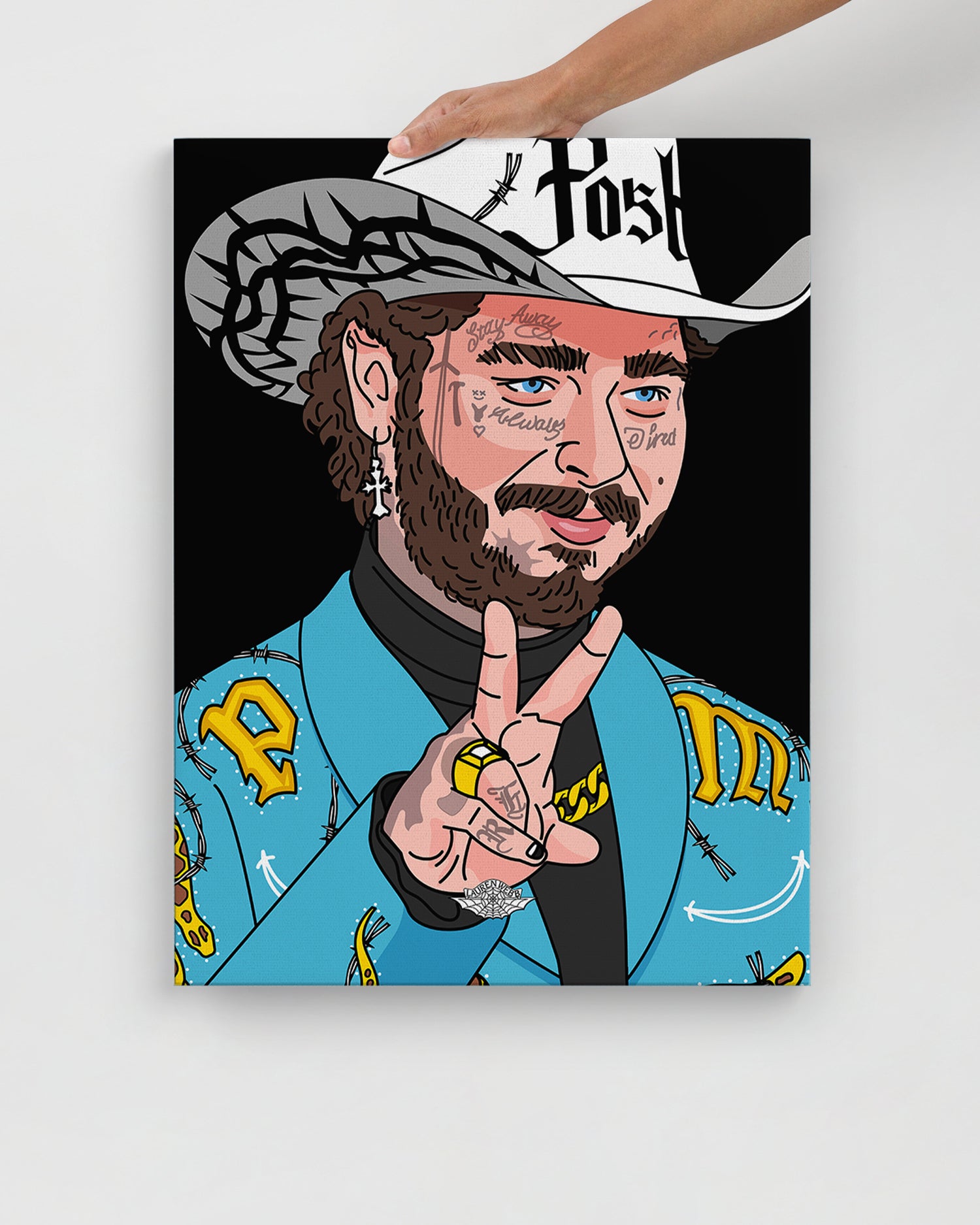 Post Malone Canvas Print