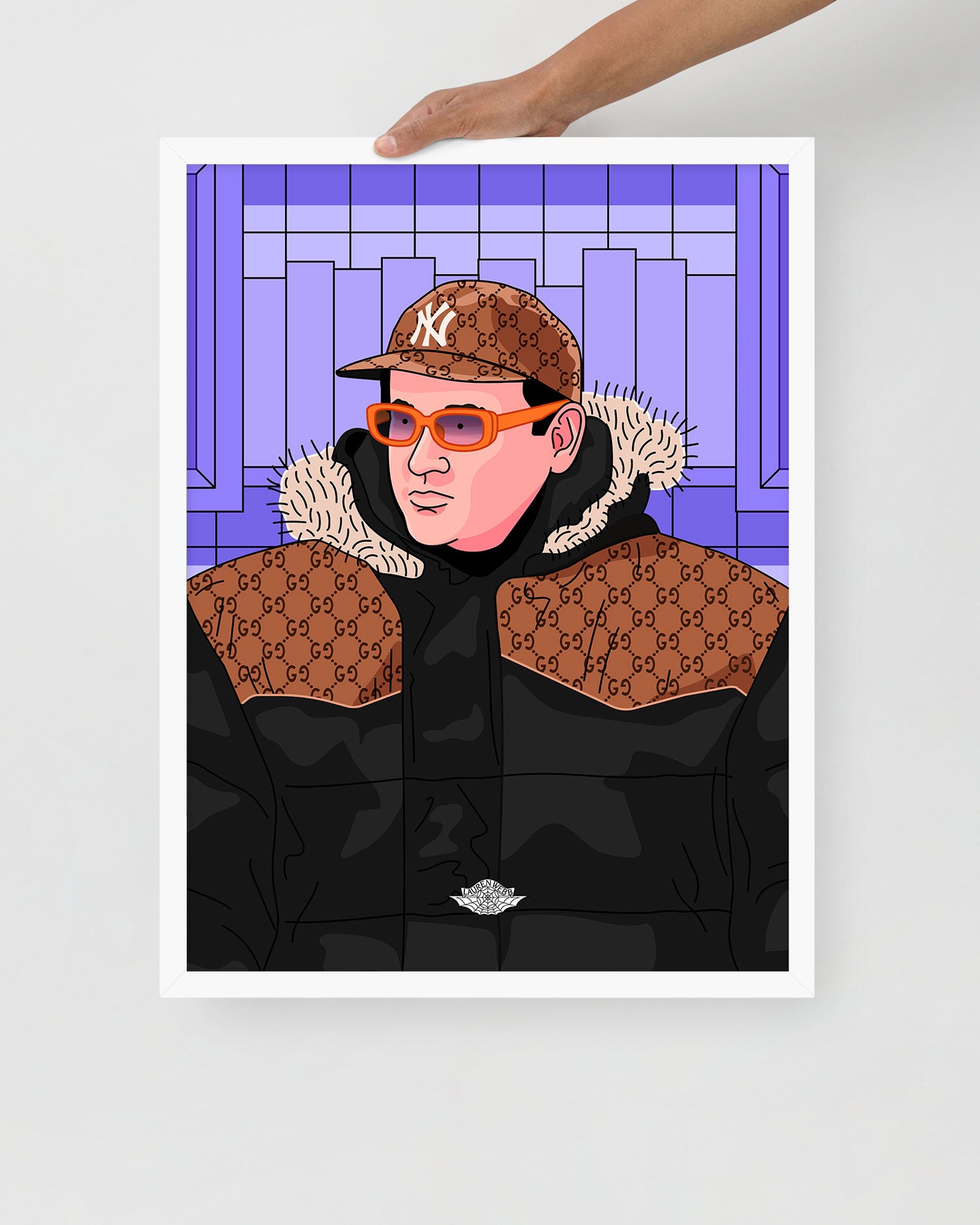 Gore-Tex George Framed Print