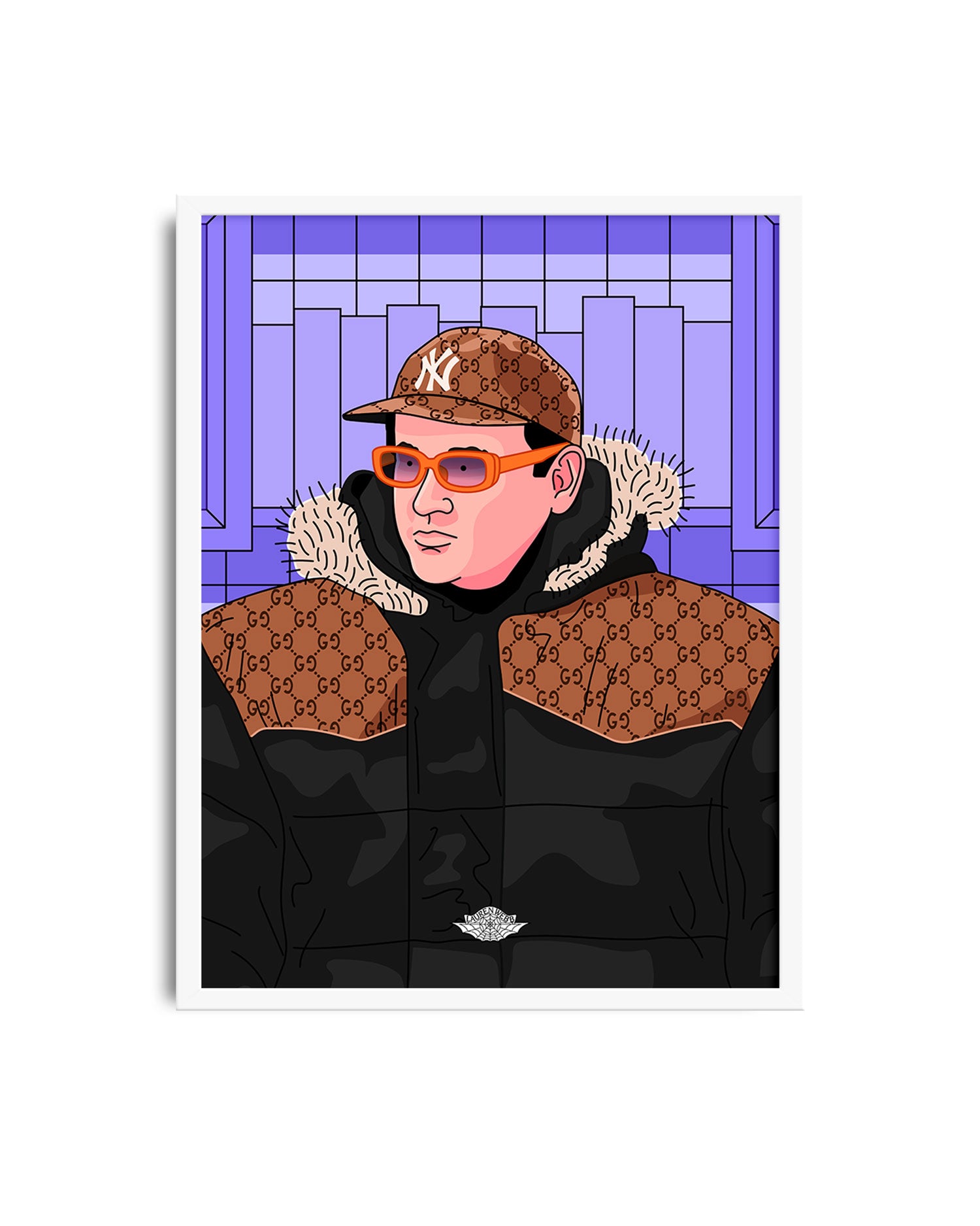 Gore-Tex George Framed Print