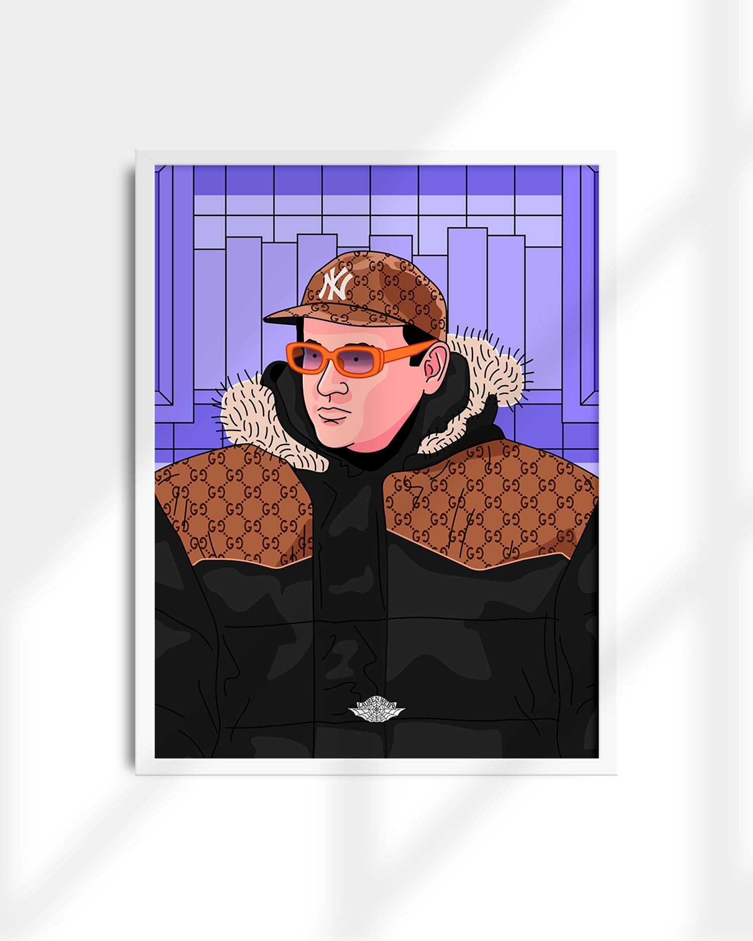 Gore-Tex George Framed Print
